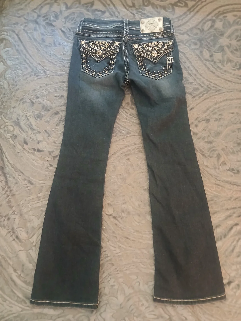 Miss Me Dark Jeans- Girls